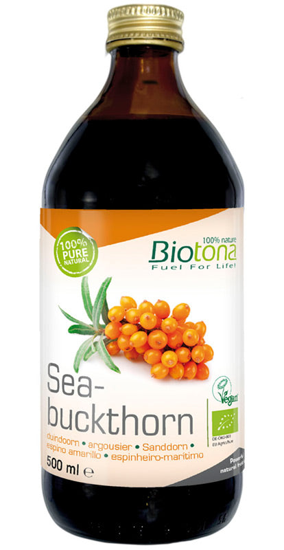 Biotona Seabuckthorn juice bio 500 Milliliter