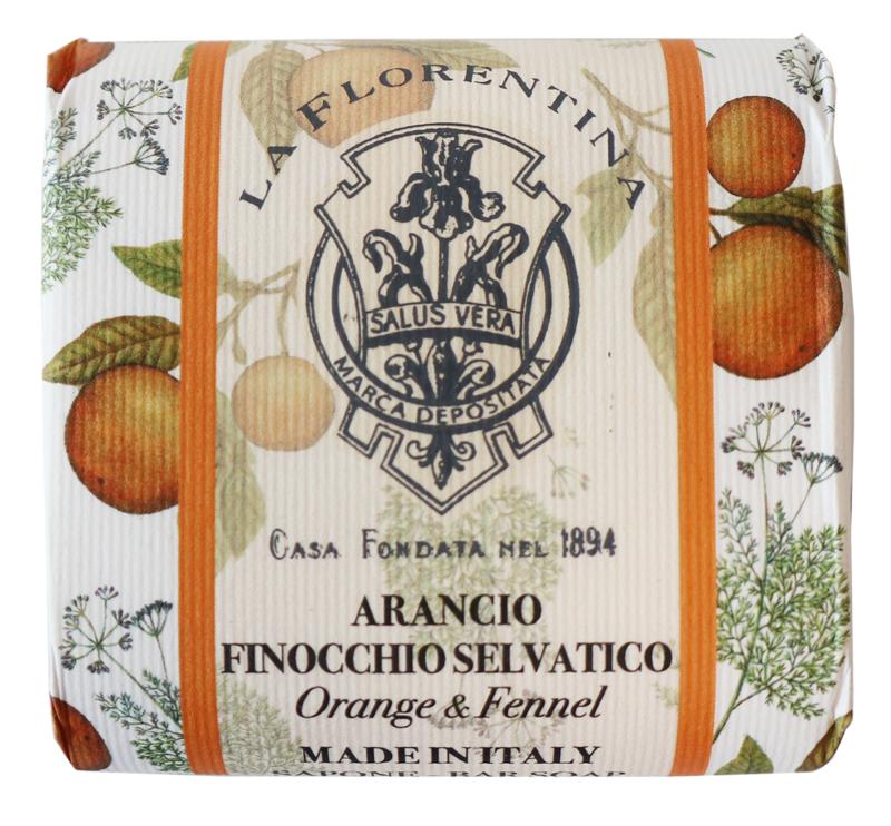 La Florentina Zeep sinaasappel-wilde venkel 106 Gram