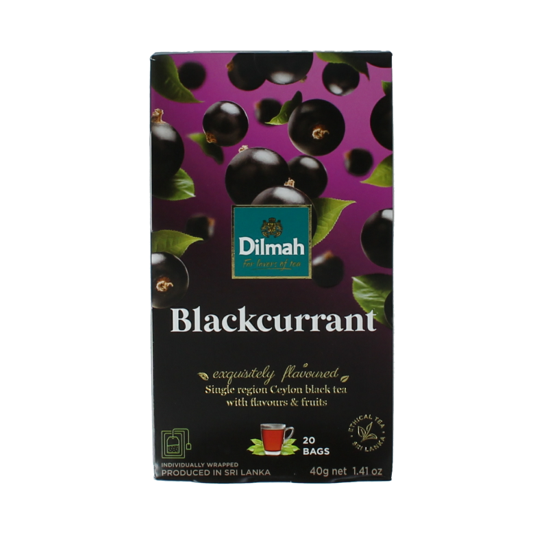 Dilmah Blackcurrant fun tea 20 Zakjes