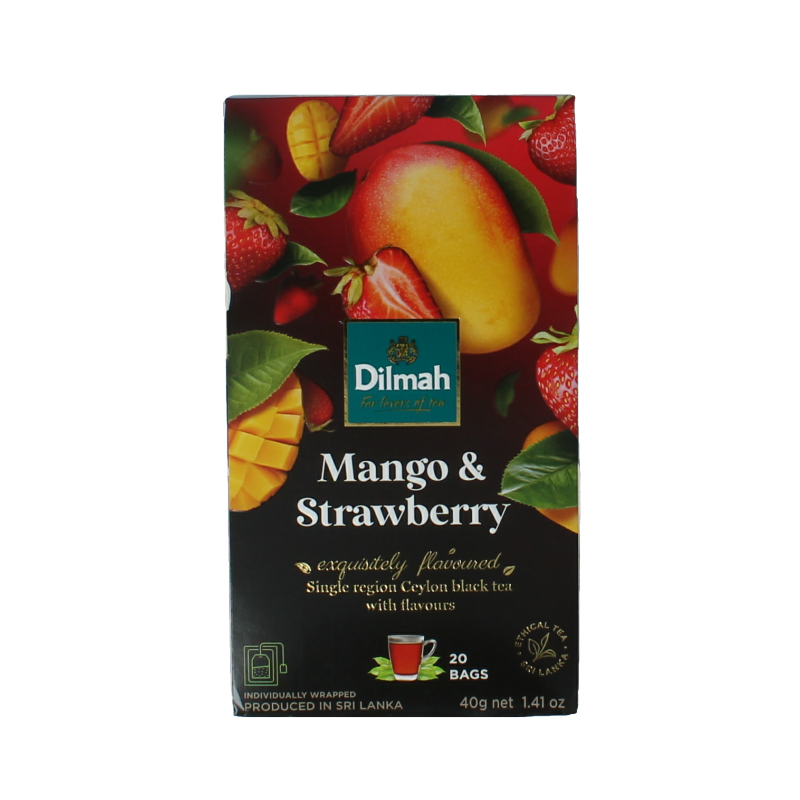 Dilmah Mango & strawberry fun tea 20 Zakjes