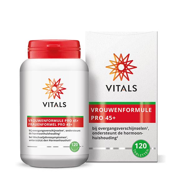 Vitals Vrouwenformule pro 45+ 120.00 Tabletten