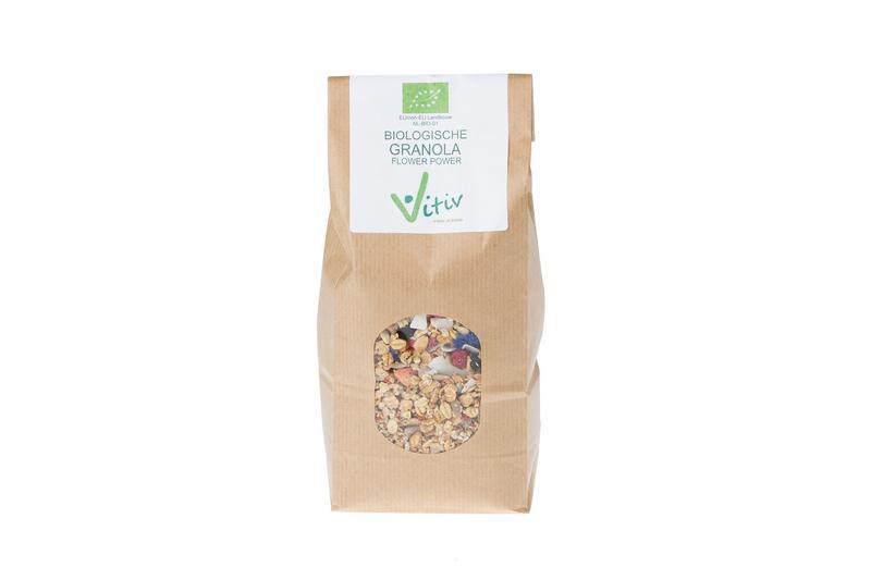 Vitiv Granola flower power bio 500 Gram