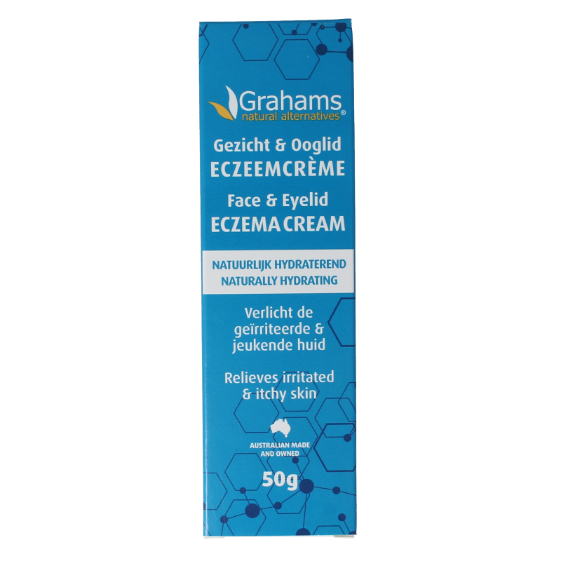 Grahams Gezicht & ooglid eczeem creme 50 Gram