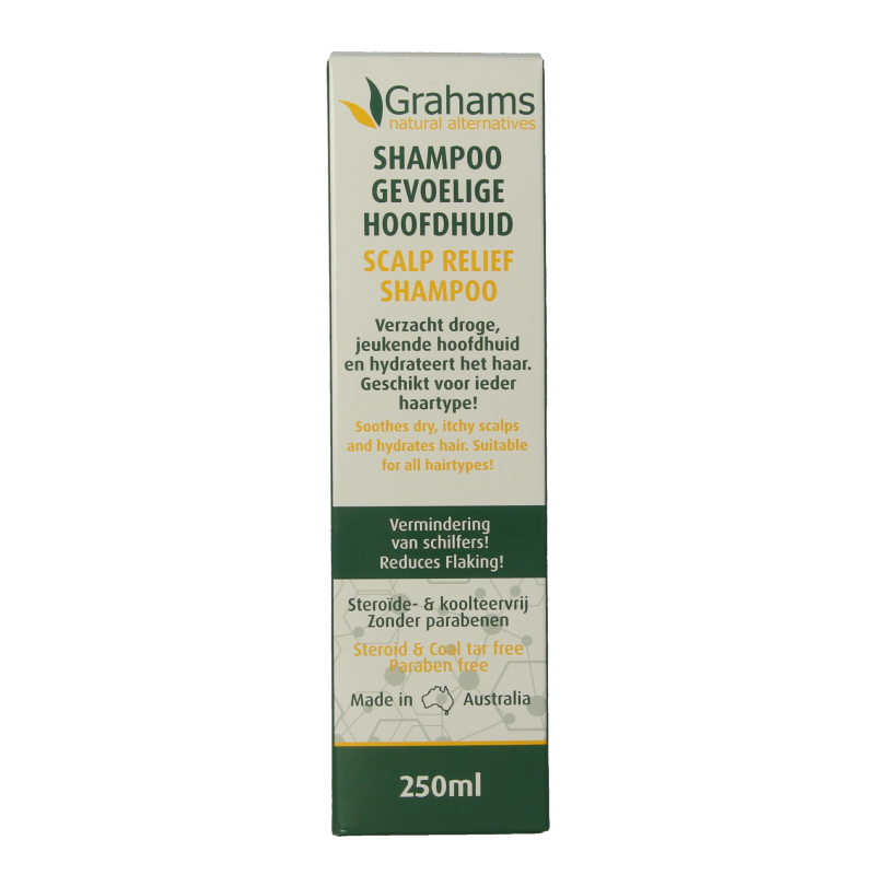 Grahams Shampoo gevoelige hoofdhuid 250 Milliliter