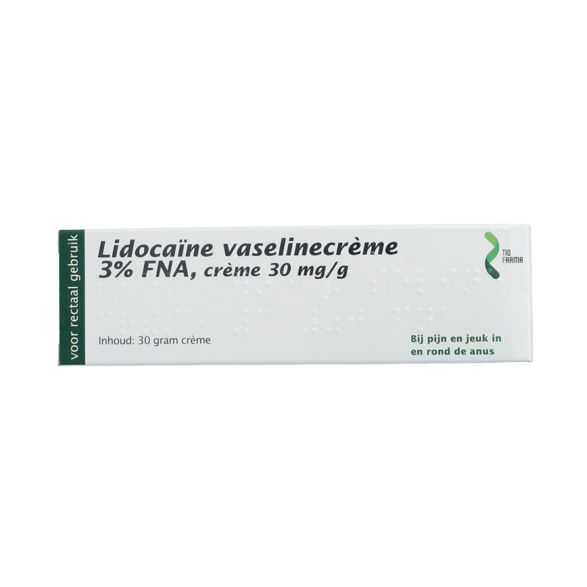 Diversen Lidocaine vaselinecreme 3% 5 x 30 gram 150.00 Gram