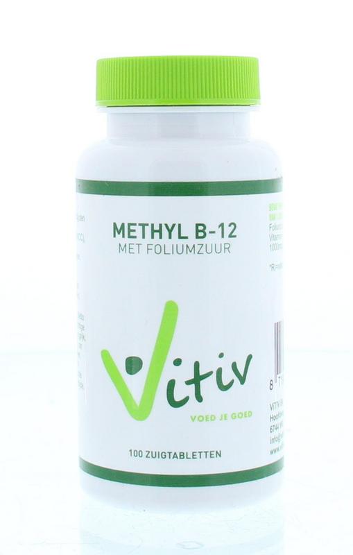 Vitiv Vitamine B12 methylcobalamine 100 Tabletten
