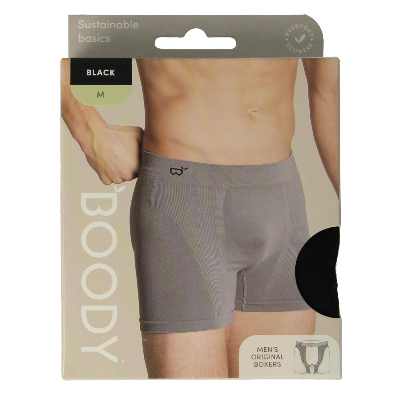 Boody  Herenboxer zwart M 1 Stuks