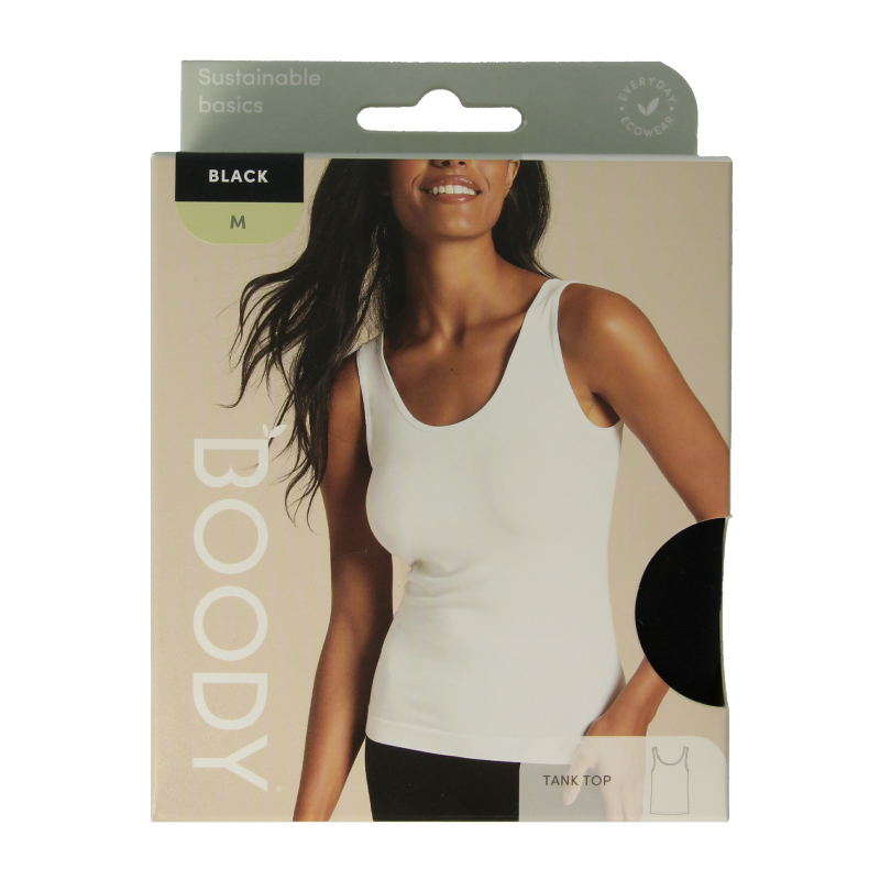 Boody  Tank top zwart M 1 Stuks