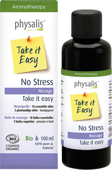 Physalis Massageolie no stress bio 100 Milliliter