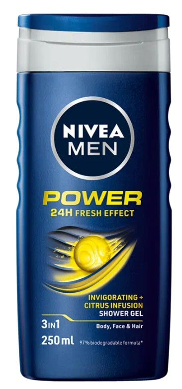 Nivea Men power refresh douchegel 250 Milliliter