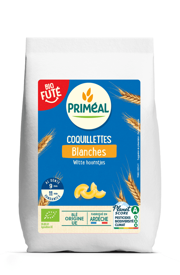 Primeal Witte macaroni elleboogjes bio 1000.00 Gram