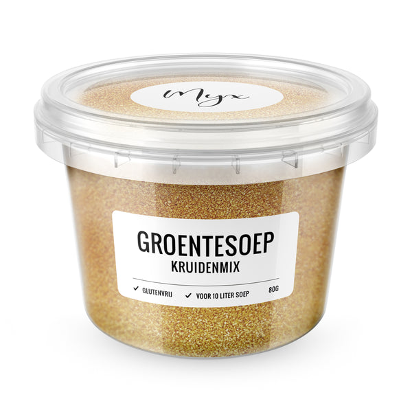 Myx Kruidenmix groentesoep glutenvrij 80.00 Gram