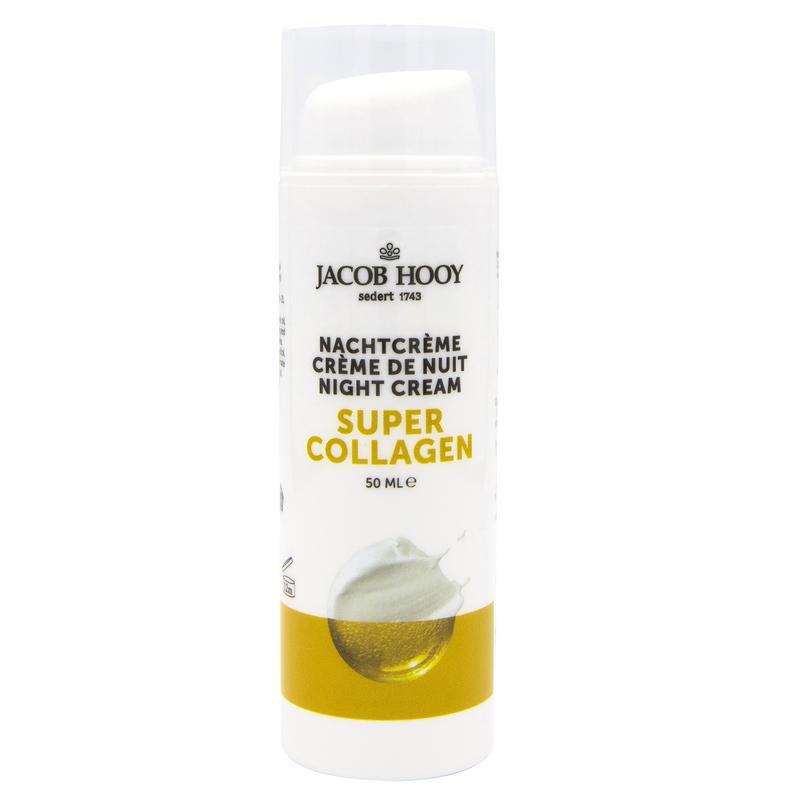 Jacob Hooy Super collageen nachtcreme 50.00 Milliliter
