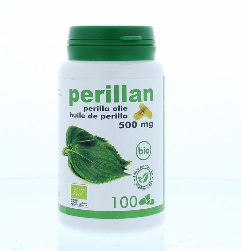 SoriaBel Perillan perilla olie 500mg bio  100 Capsules