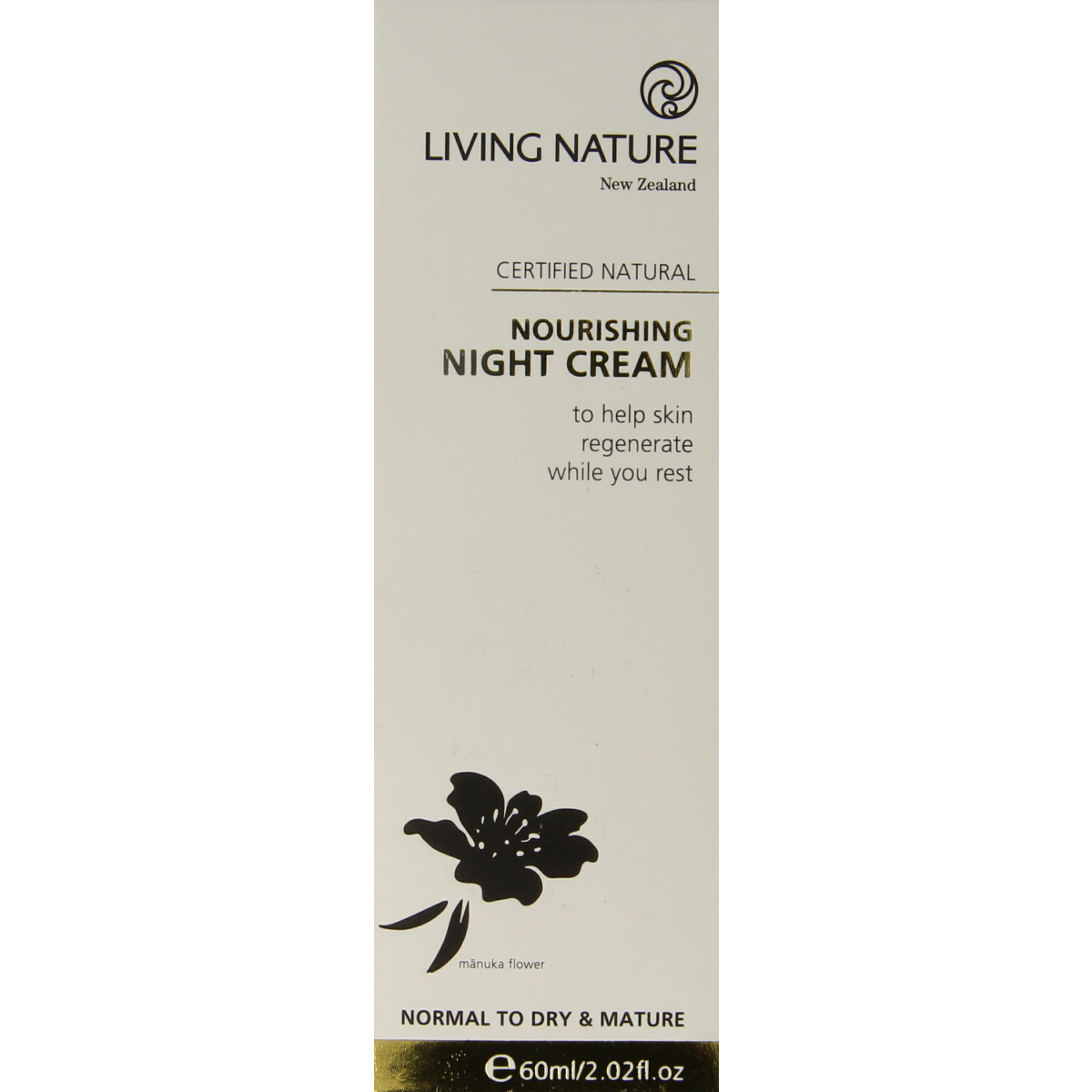 Living Nature Nachtcreme voedend 60.00 Milliliter