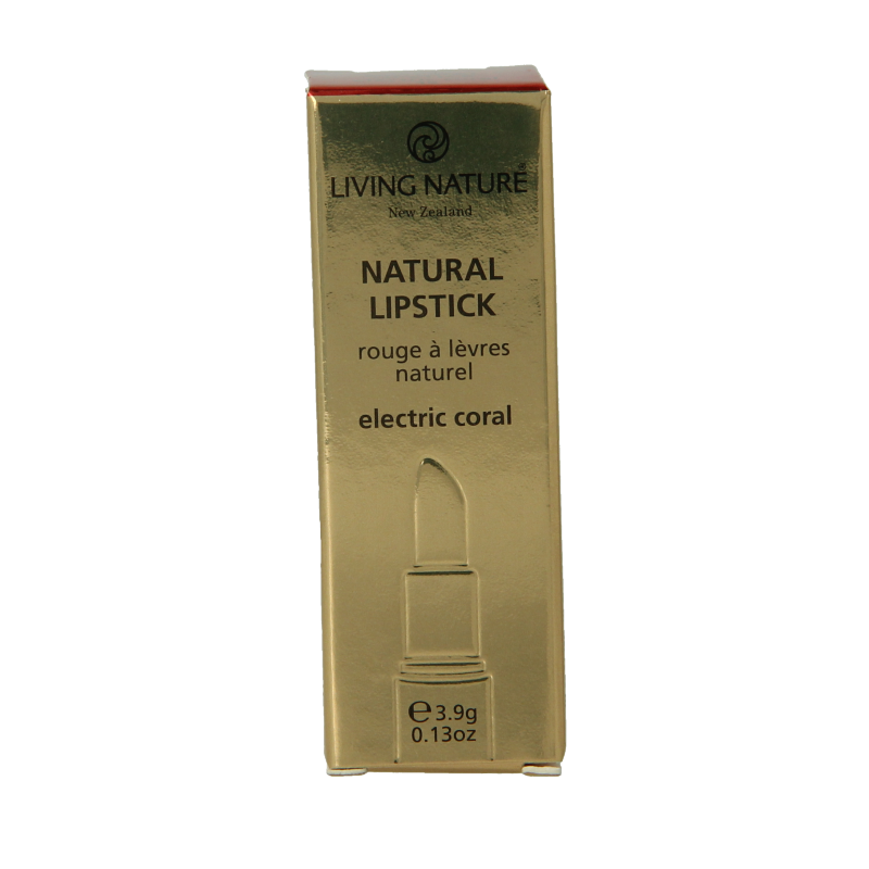 Living Nature Lippenstift electric coral 3.9 Gram