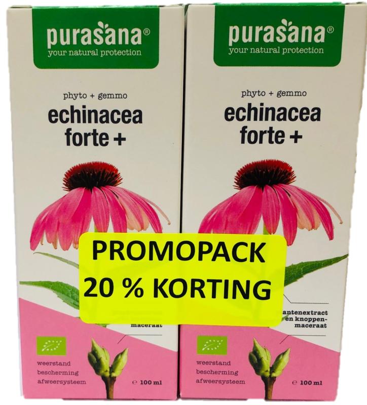 Purasana Echinacea forte+ promo pack bio 200.00 Milliliter