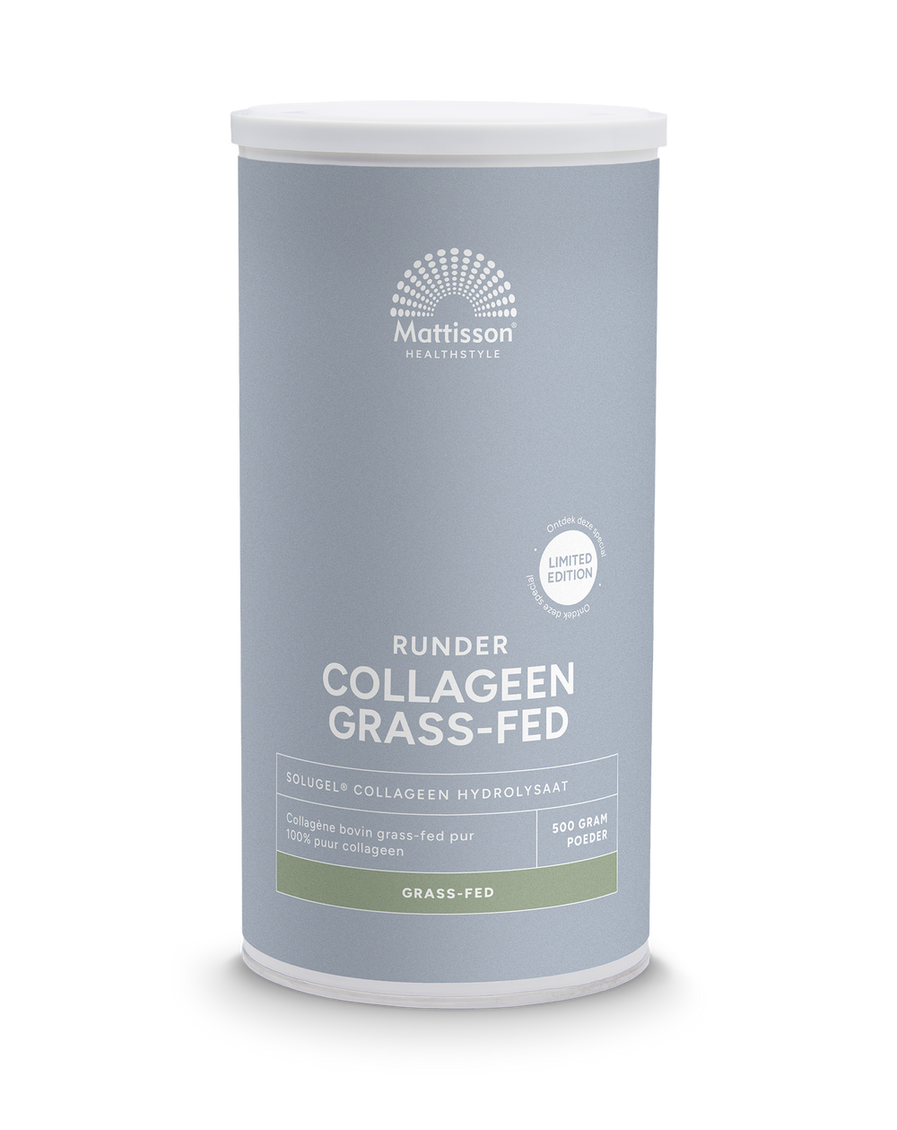 Mattisson Grass-fed Collageen Limited Edition 500.00 Gram
