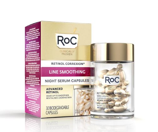 ROC Retinol correxion line smoothing night serum 30 Capsules