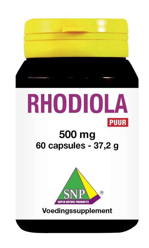 SNP Rhodiola 500mg puur 60.00 Capsules