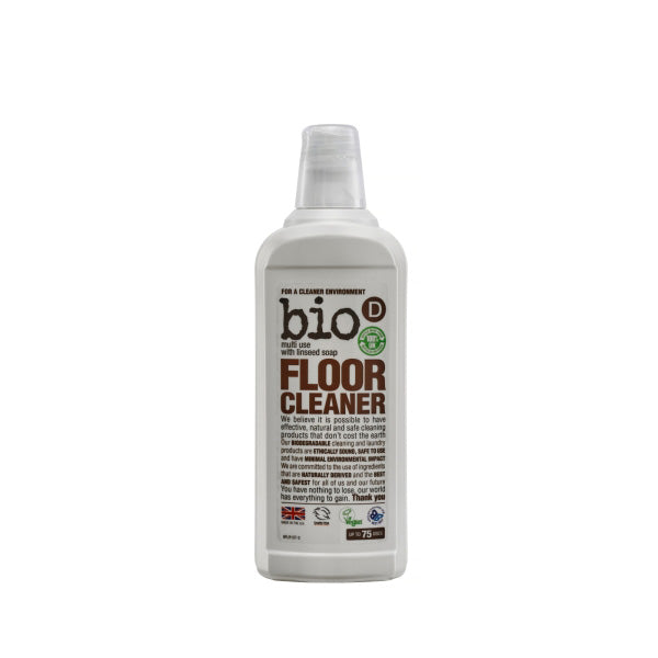 Bio-D Vloerreiniger lijnzaadzeep 750 Milliliter
