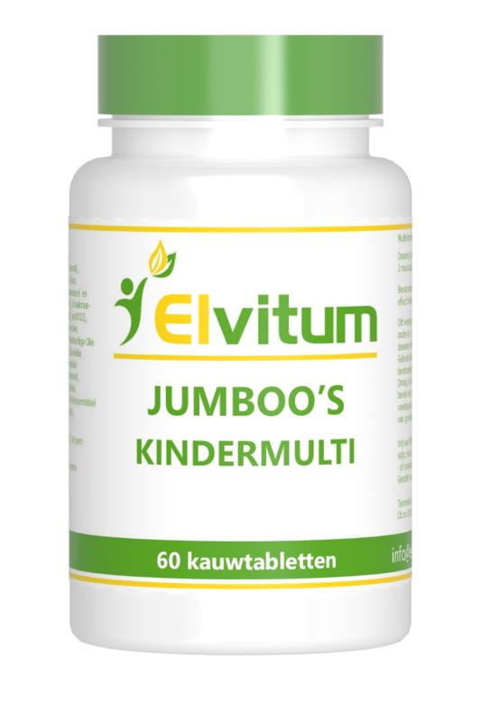 Elvitum  Jumboos kindermulti 60 Kauwtabletten