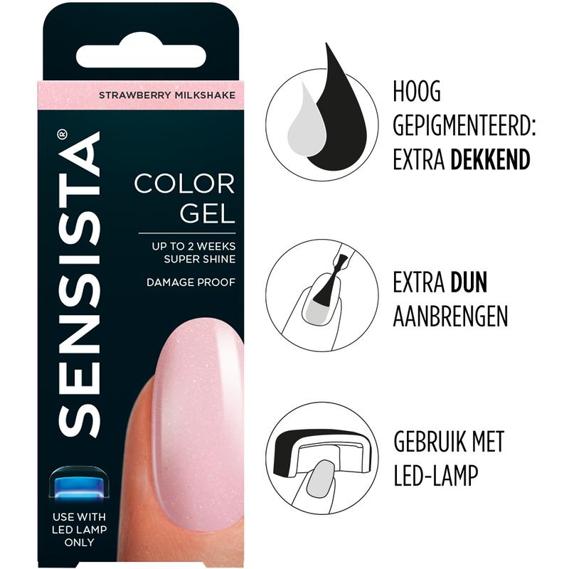 Sensista Color gel strawberry milkshake 7.50 Milliliter