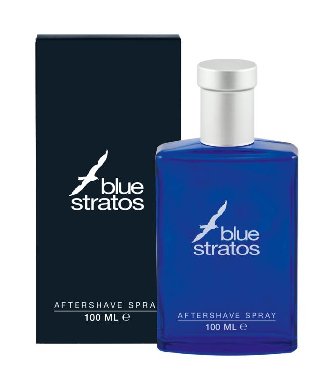 Blue Stratos Aftershave + vapo 100 Milliliter