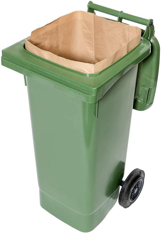 Biomat Wastebag compostable paper 120 x 140 25 Stuks
