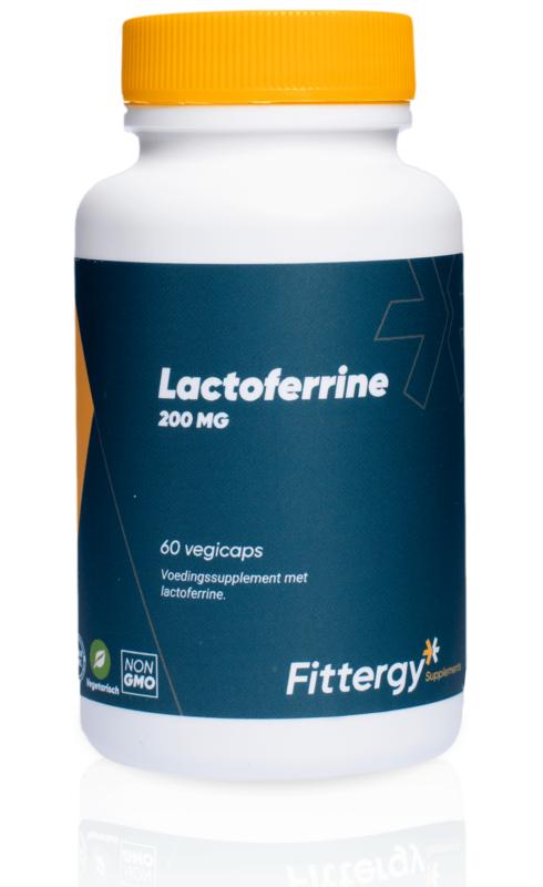 Fittergy Lactoferrine 200mg 60.00 Vegetarische capsules