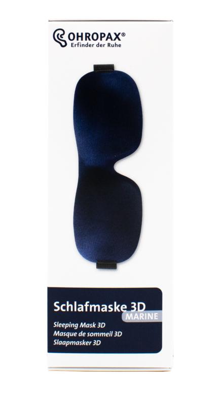 Ohropax Slaapmasker blauw geweven 1 Stuks