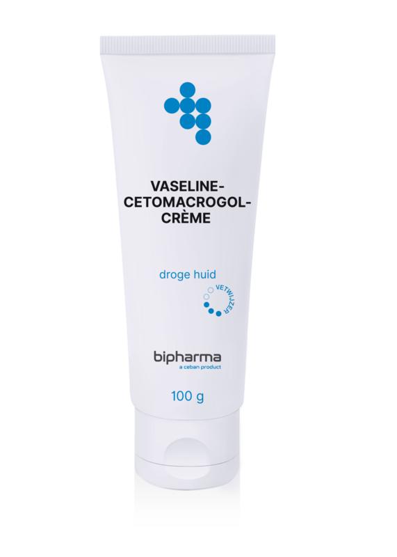 Bipharma Vaseline-cetomacrogolcreme losse tube 100 Gram