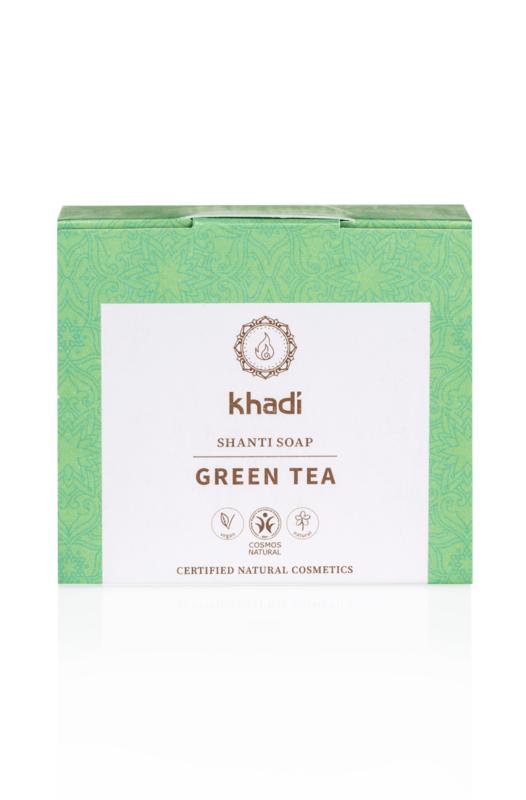 Khadi Groene thee zeep 100 Gram