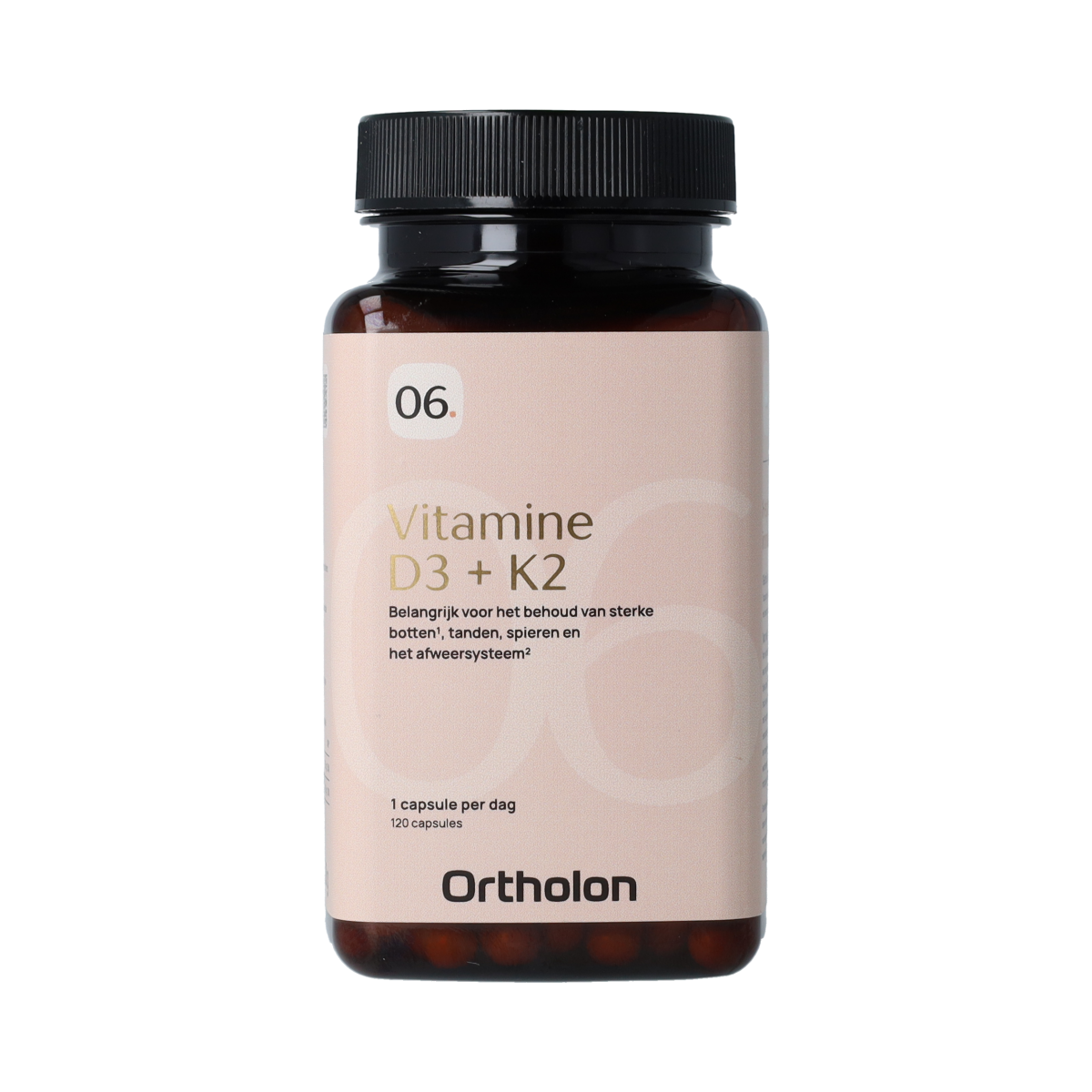 Ortholon Vitamine D3 + K2 120.00 Capsules