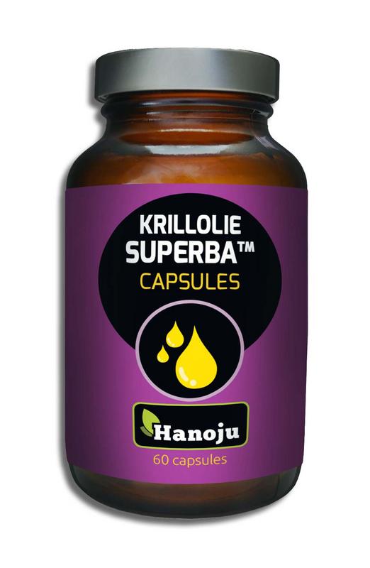 Hanoju Krill olie 500mg 60 Vegetarische capsules