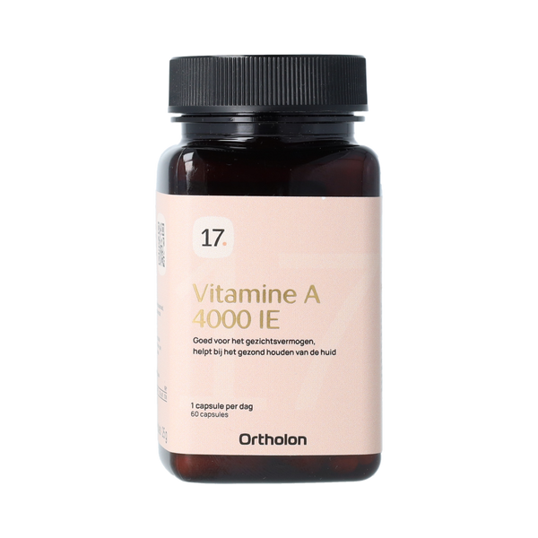 Ortholon Vitamine A 4000IE 60.00 Capsules