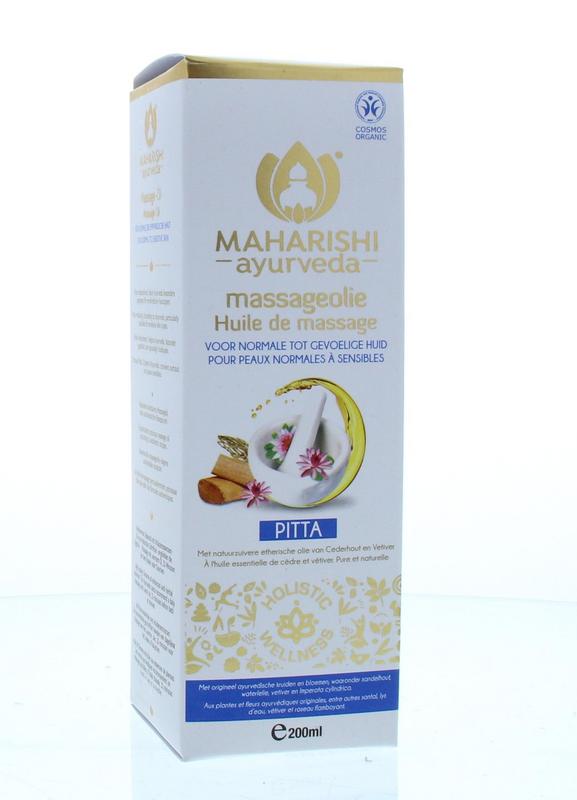 Maharishi Ayurv Pitta massage olie BDIH 200 Milliliter