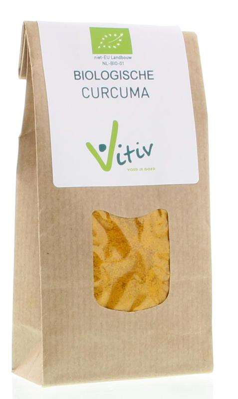 Vitiv Curcuma poeder bio 100 Gram