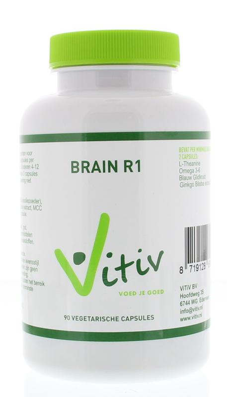 Vitiv Brain R1 90.00 Vegetarische capsules