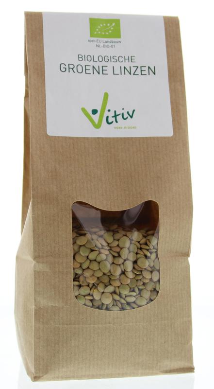Vitiv Groene linzen bio 500 Gram