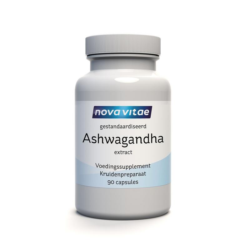 Nova Vitae Ashwagandha extract 90 Vegetarische capsules