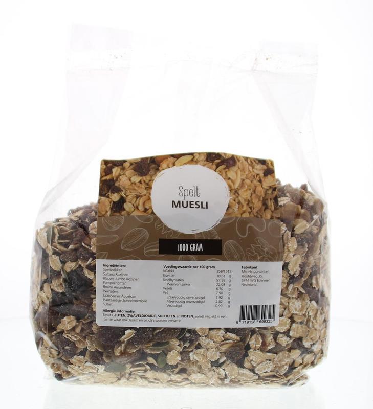 MijnNatuurwinkel Spelt muesli 1 Kilogram