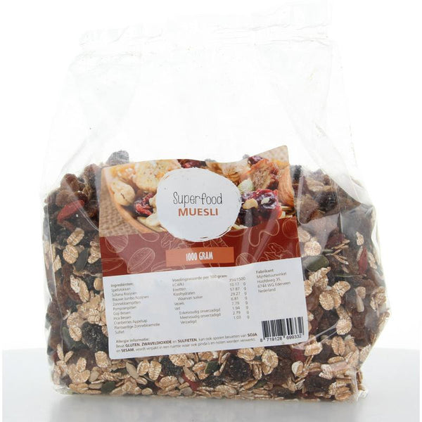 MijnNatuurwinkel Superfood muesli 1.00 Kilogram