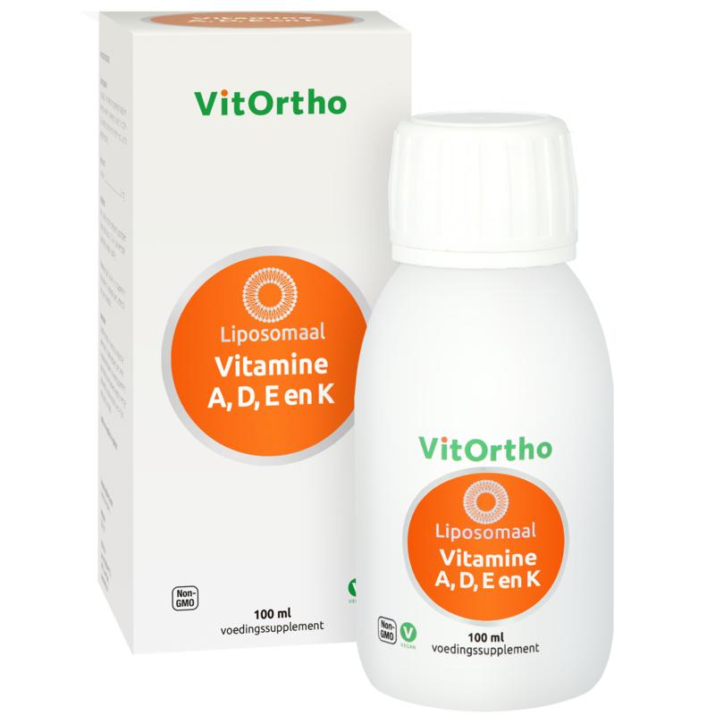 VitOrtho Vitamine A D E en K liposomaal 100 Milliliter