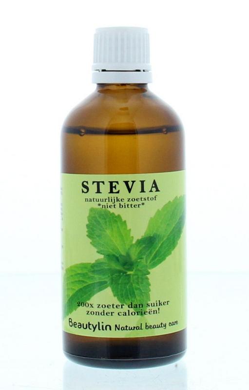 Beautylin Stevia niet bitter druppelfles 100.00 Milliliter