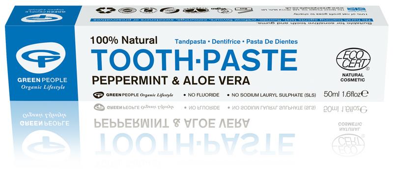Green People Tandpasta natural mint ecocert 50.00 Milliliter