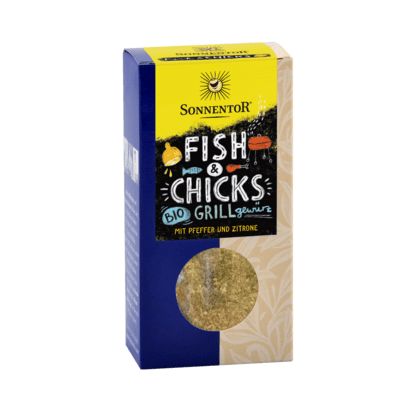 Sonnentor Fish & chicks bbq kruiden bio 55 Gram