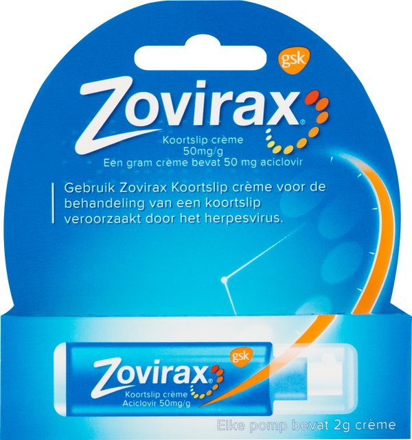 Zovirax Cream 5% pomp 2.00 Gram