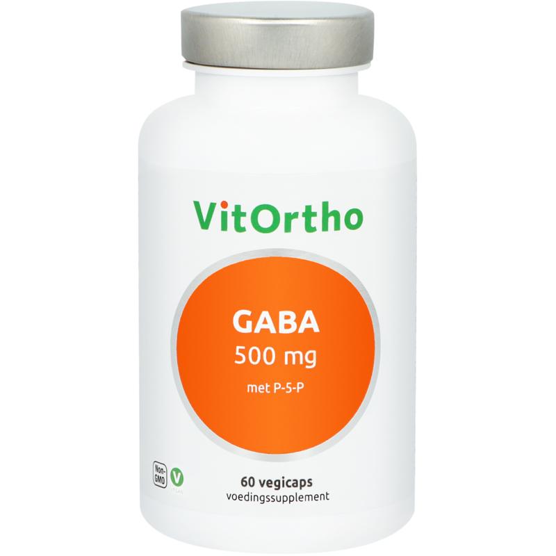 VitOrtho GABA 500mg 60 Vegetarische capsules