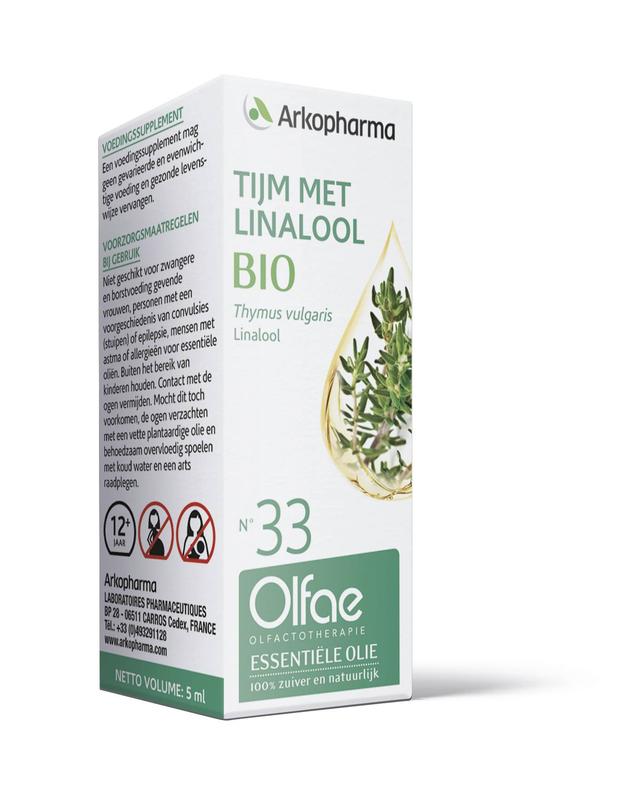 Olfae Tijm met linalool 33 bio 5 Milliliter